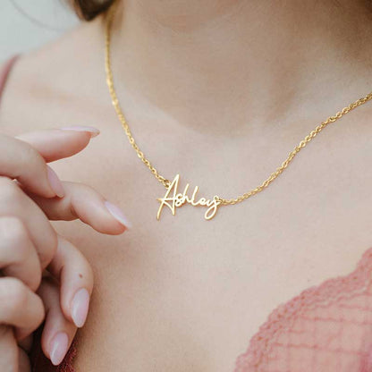 Modern Name Necklace