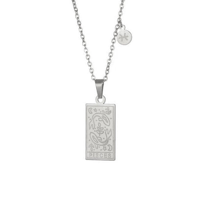 Zodiac Card Necklace