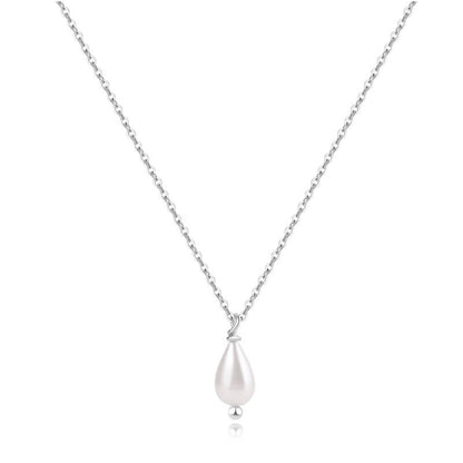 Dainty Pearl Drop Necklace