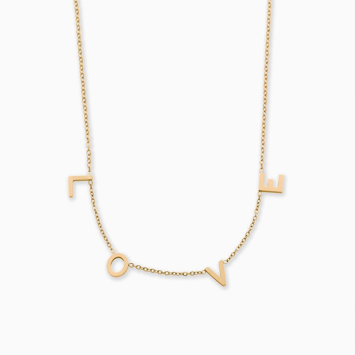 The LOVE Letter Necklace