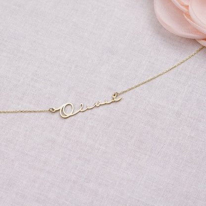 Modern Name Necklace