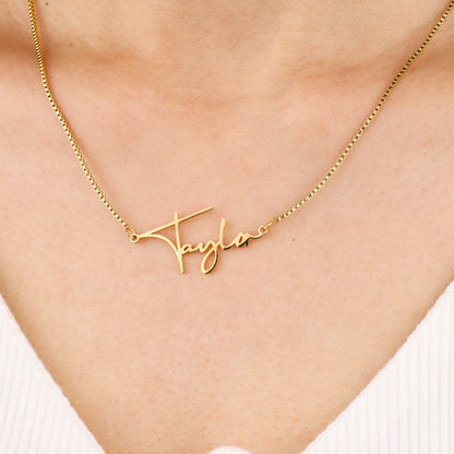 Modern Name Necklace