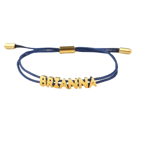 Personalized Adjustable Name Bracelet