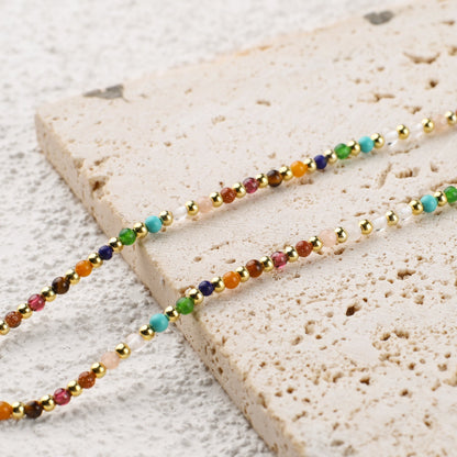 Master Healer 2mm Gemstone Necklace