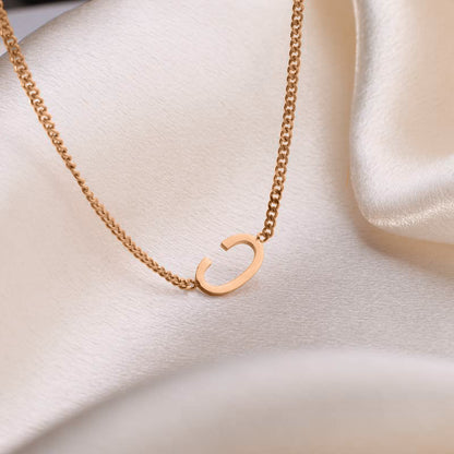 The Skinny Initial Necklace