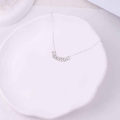 Bubble Name Necklace