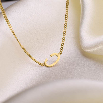 The Skinny Initial Necklace