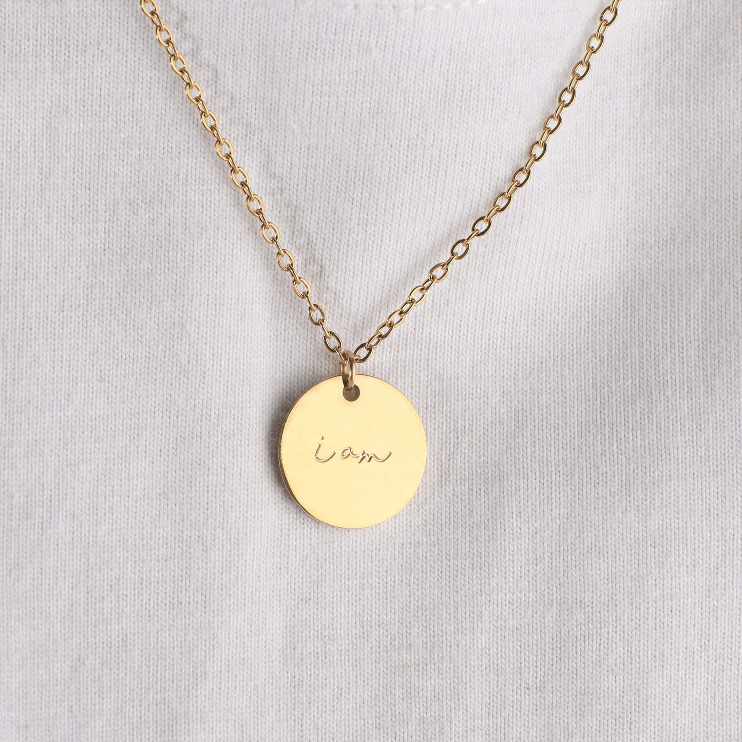 I Am Enough Pendant Necklace