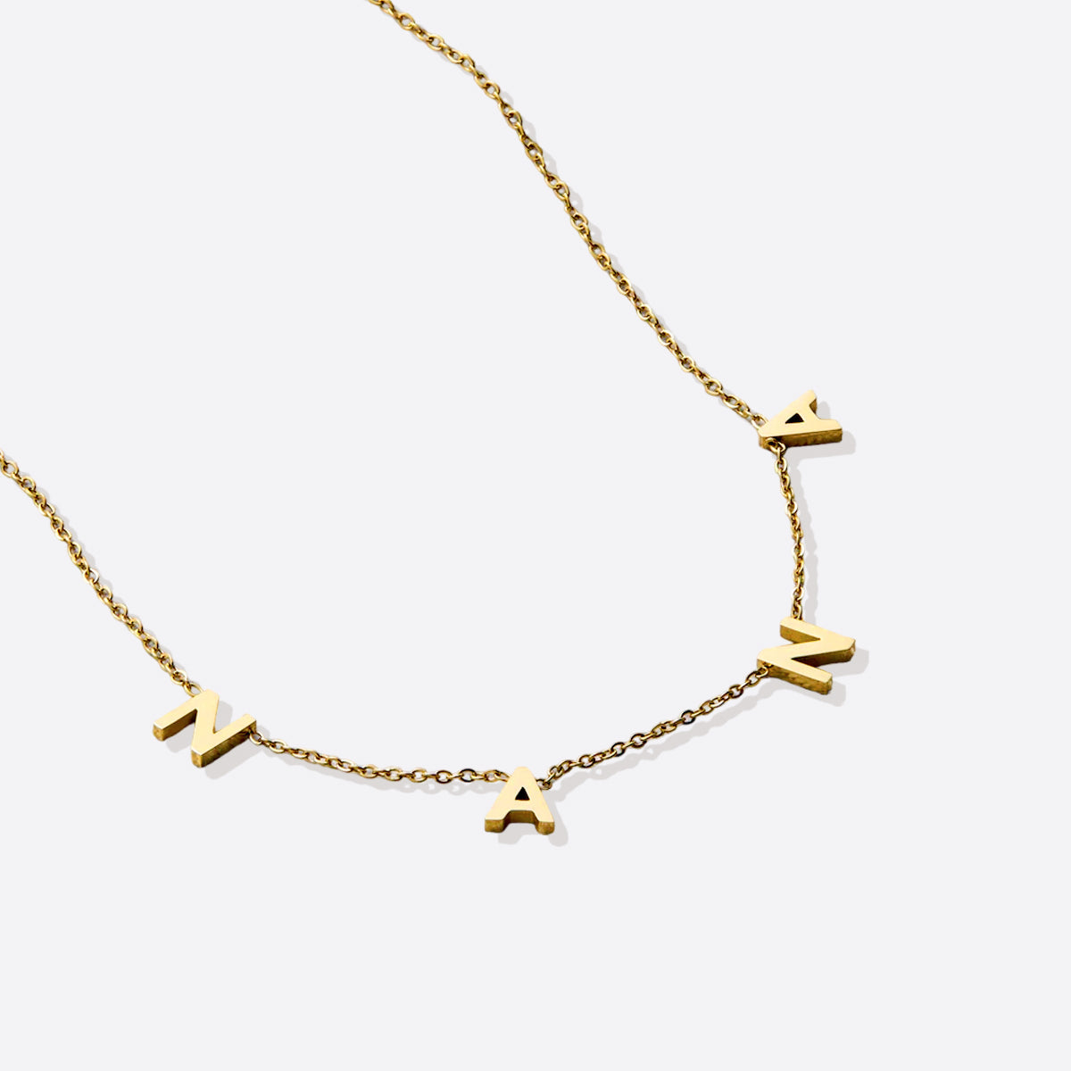 The NANA Letter Necklace