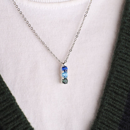 Family Birthstone Necklace