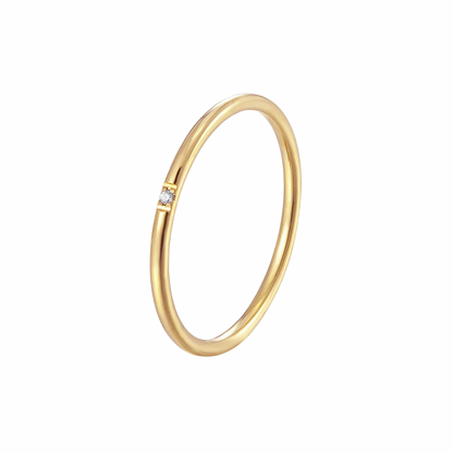 Dainty Diamonds Stacking Ring