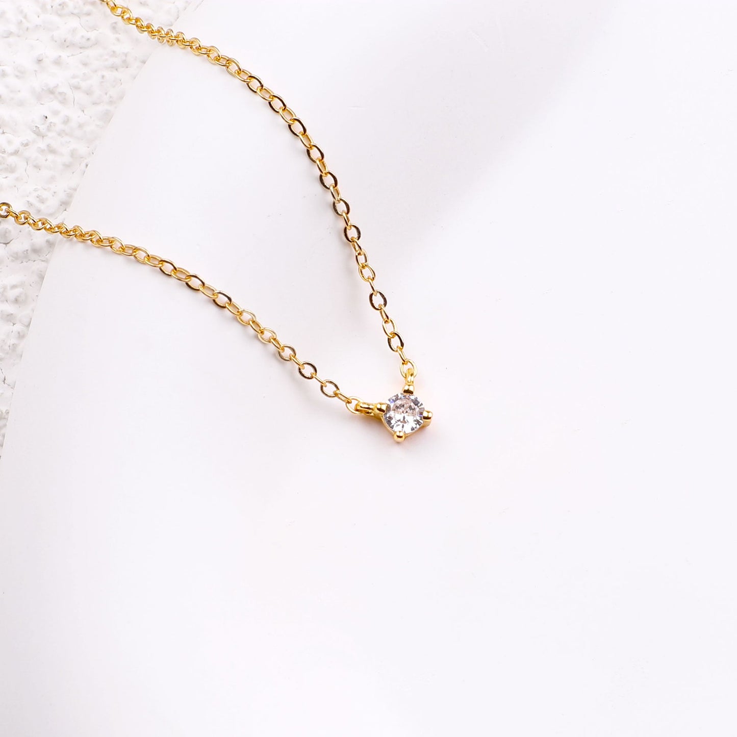 Dainty Diamond Necklace