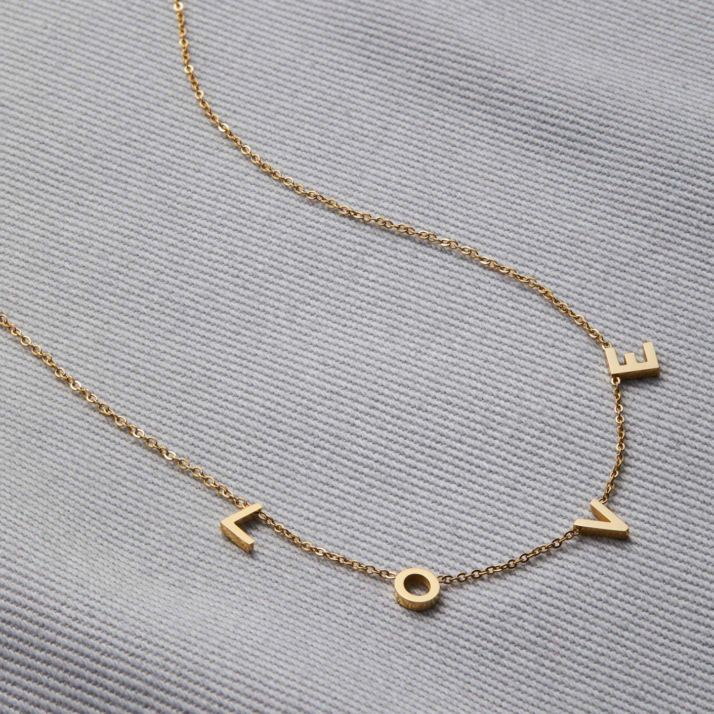 The LOVE Letter Necklace