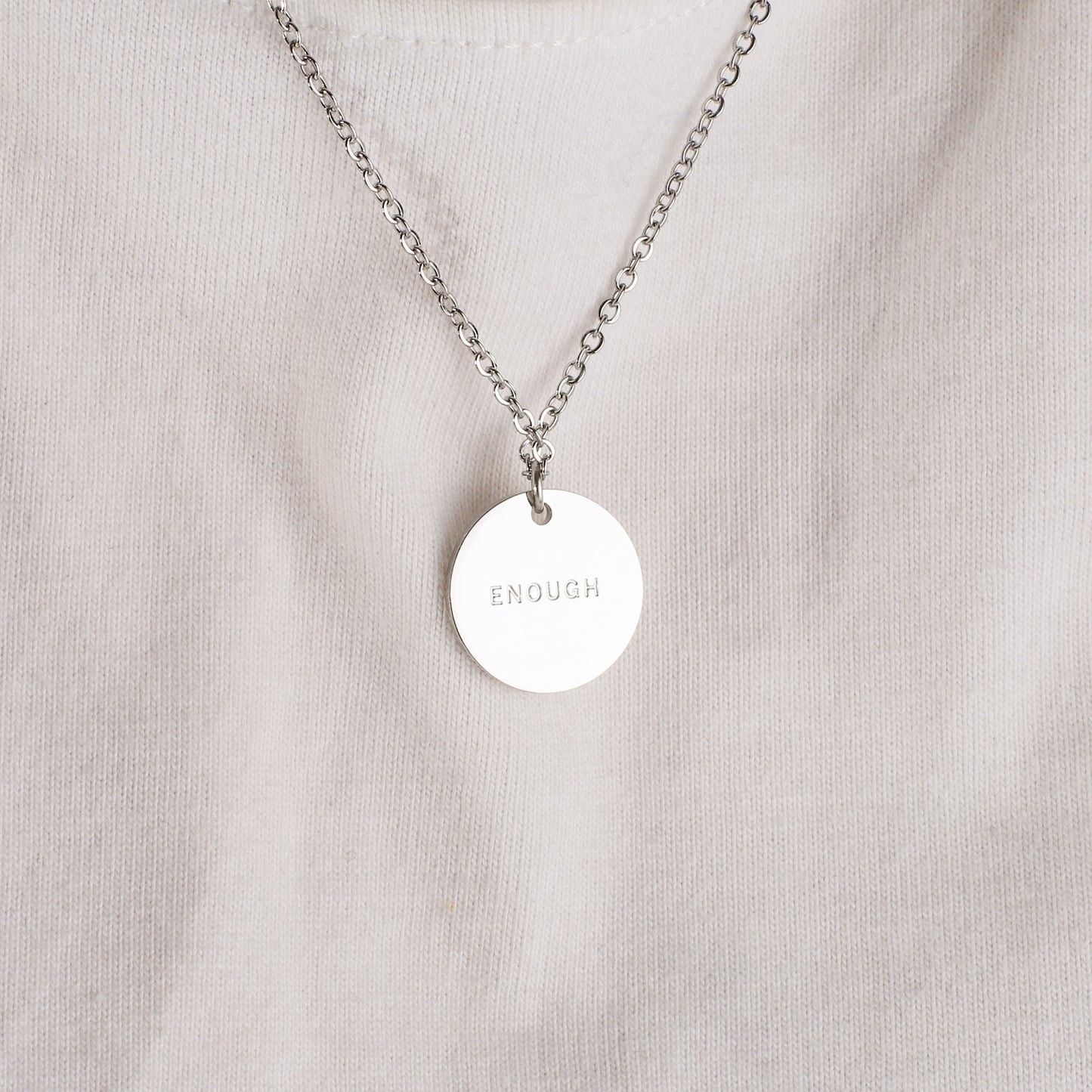 I Am Enough Pendant Necklace