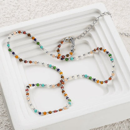 Master Healer 2mm Gemstone Necklace