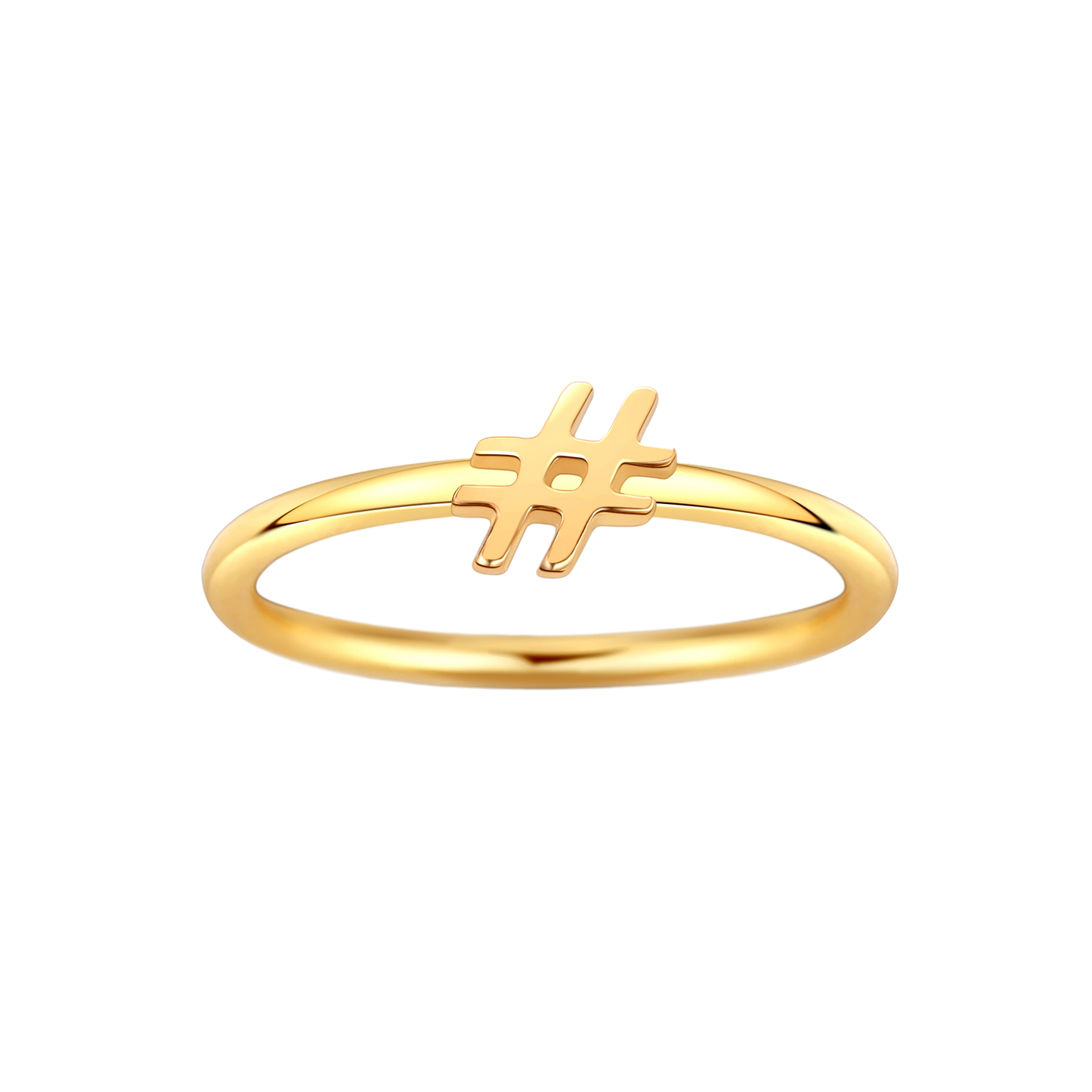 Dainty Stacking Symbol Ring