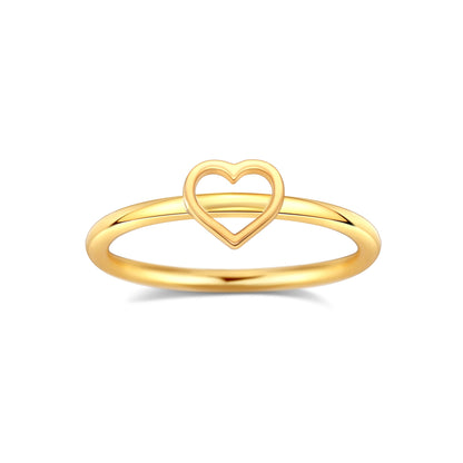 Dainty Stacking Symbol Ring