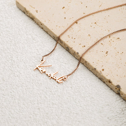 Modern Name Necklace