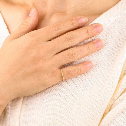 Dainty Braided Ring