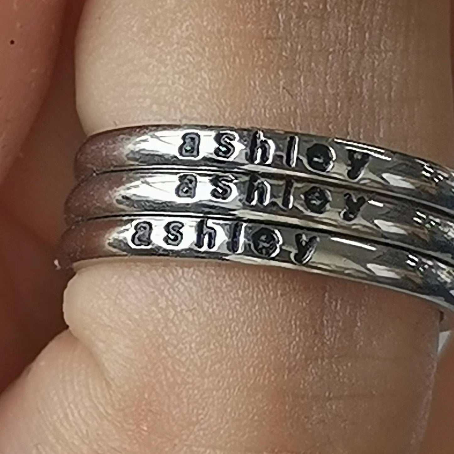 Engraved Stacking Ring | 2mm Band