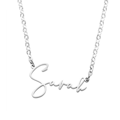 Monroe Name Necklace