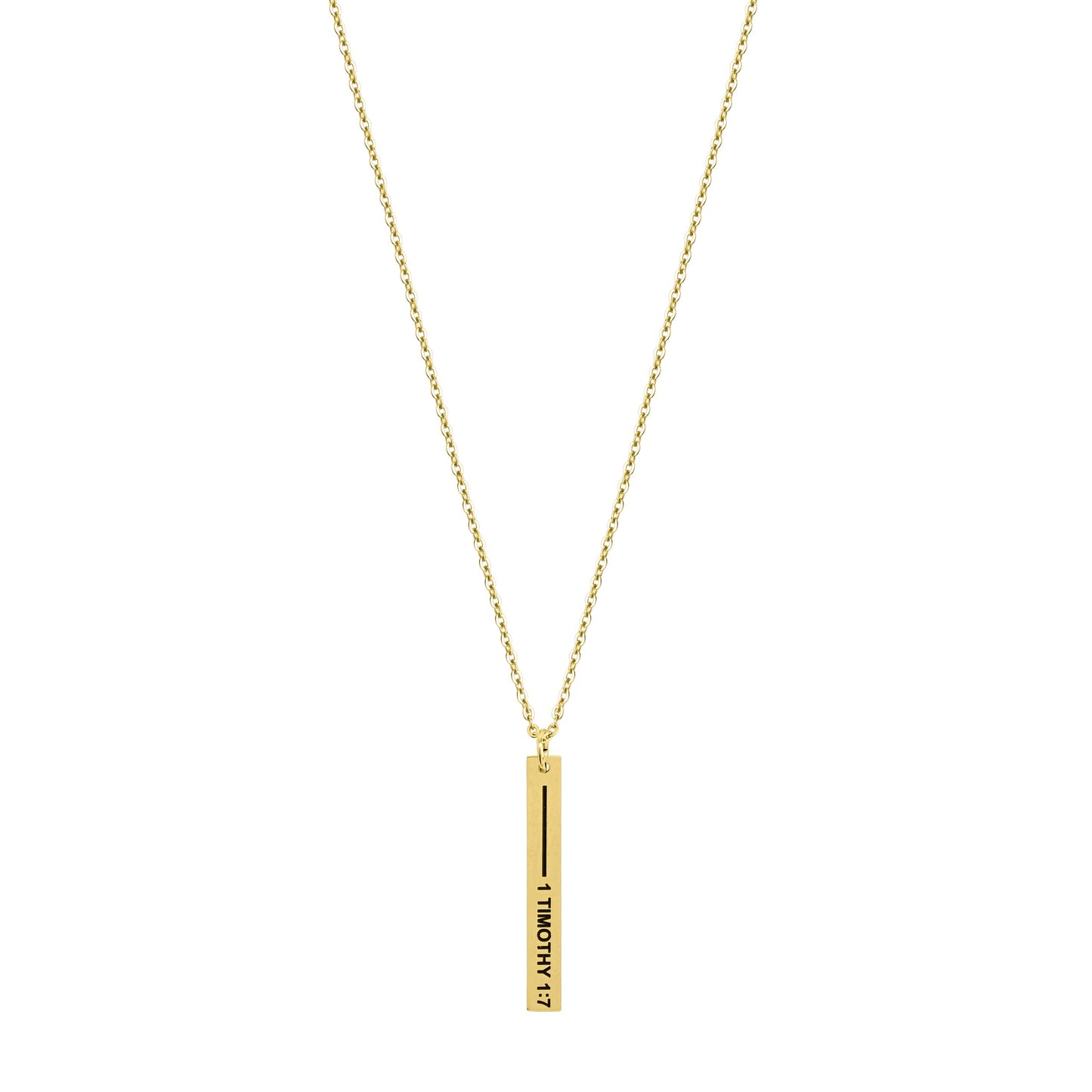 Personalized Bar Necklace