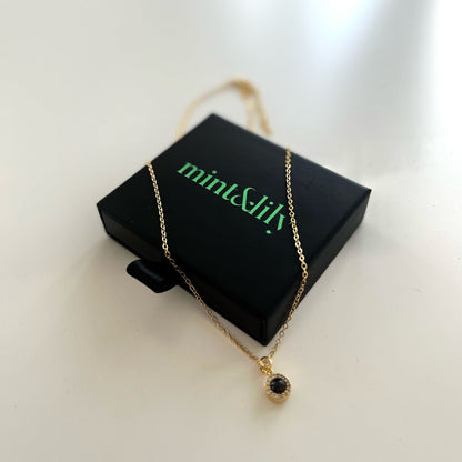 Petite Halo Photo Necklace