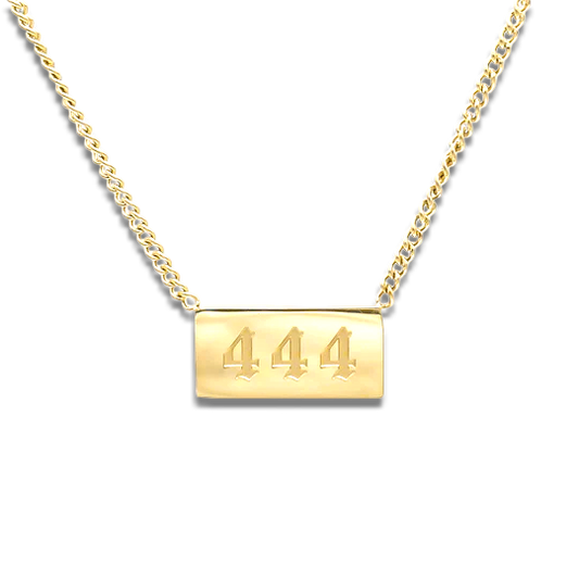 Angel Number Bar Necklace