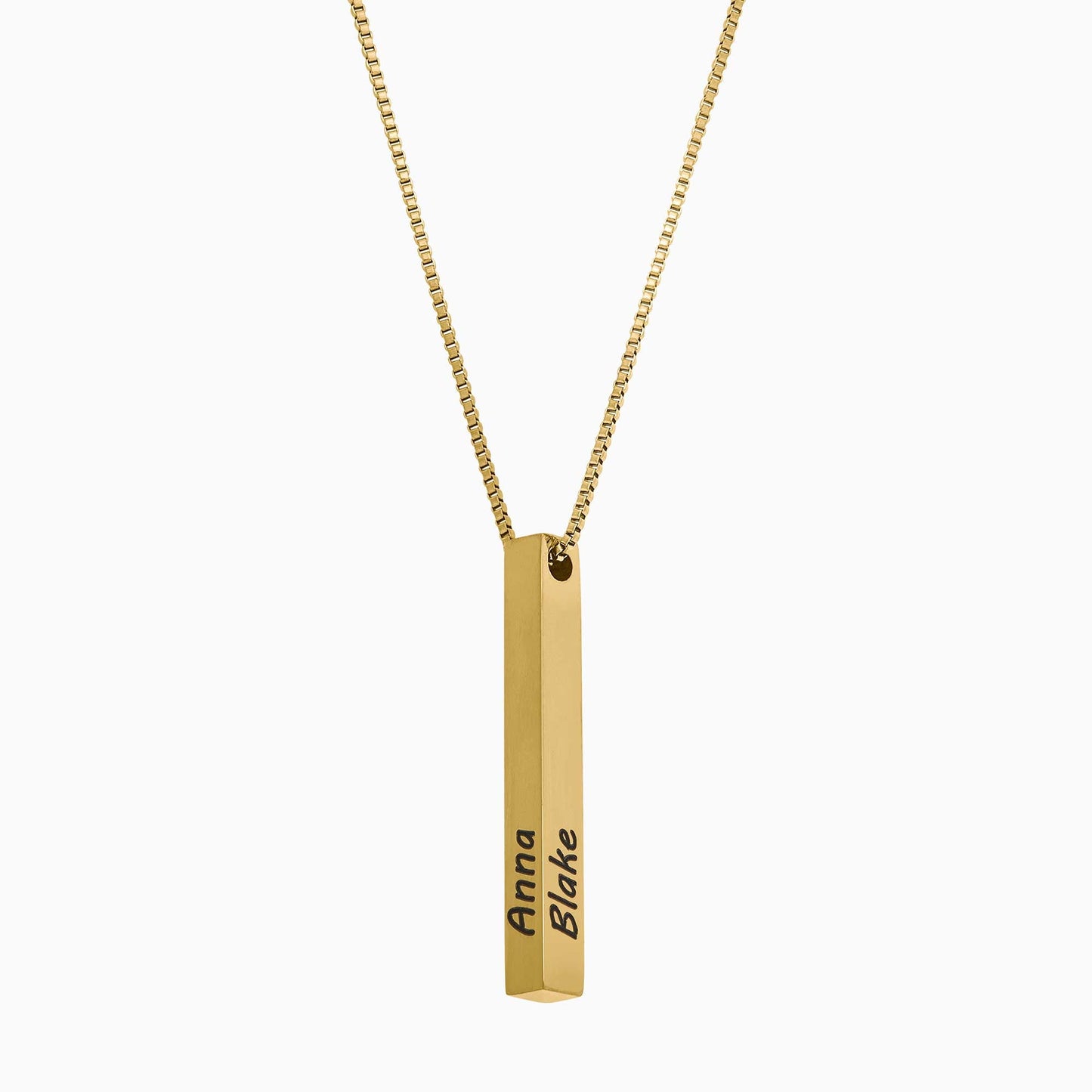 Muse Pillar Bar Necklace