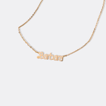 Barbie Name Necklace