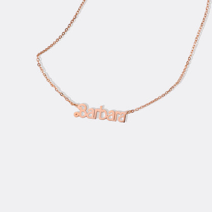 Barbie Name Necklace