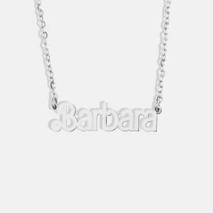 Barbie Name Necklace