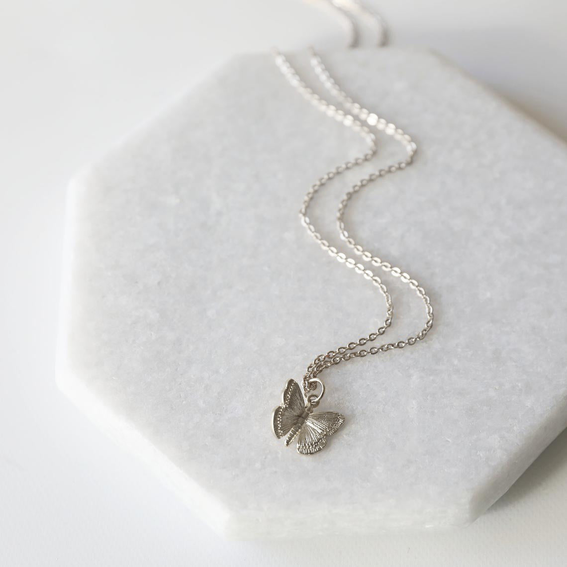 Butterfly Pendant Necklace