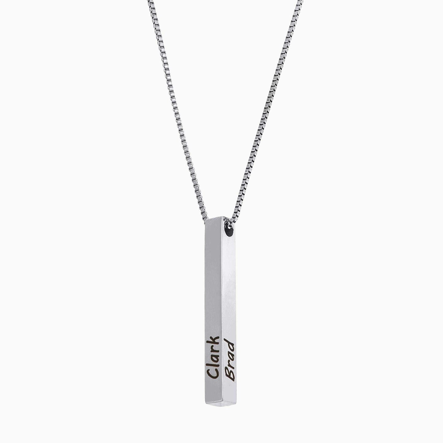 Muse Pillar Bar Necklace