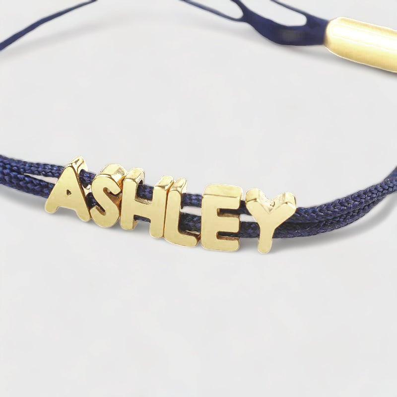 Personalized Adjustable Name Bracelet