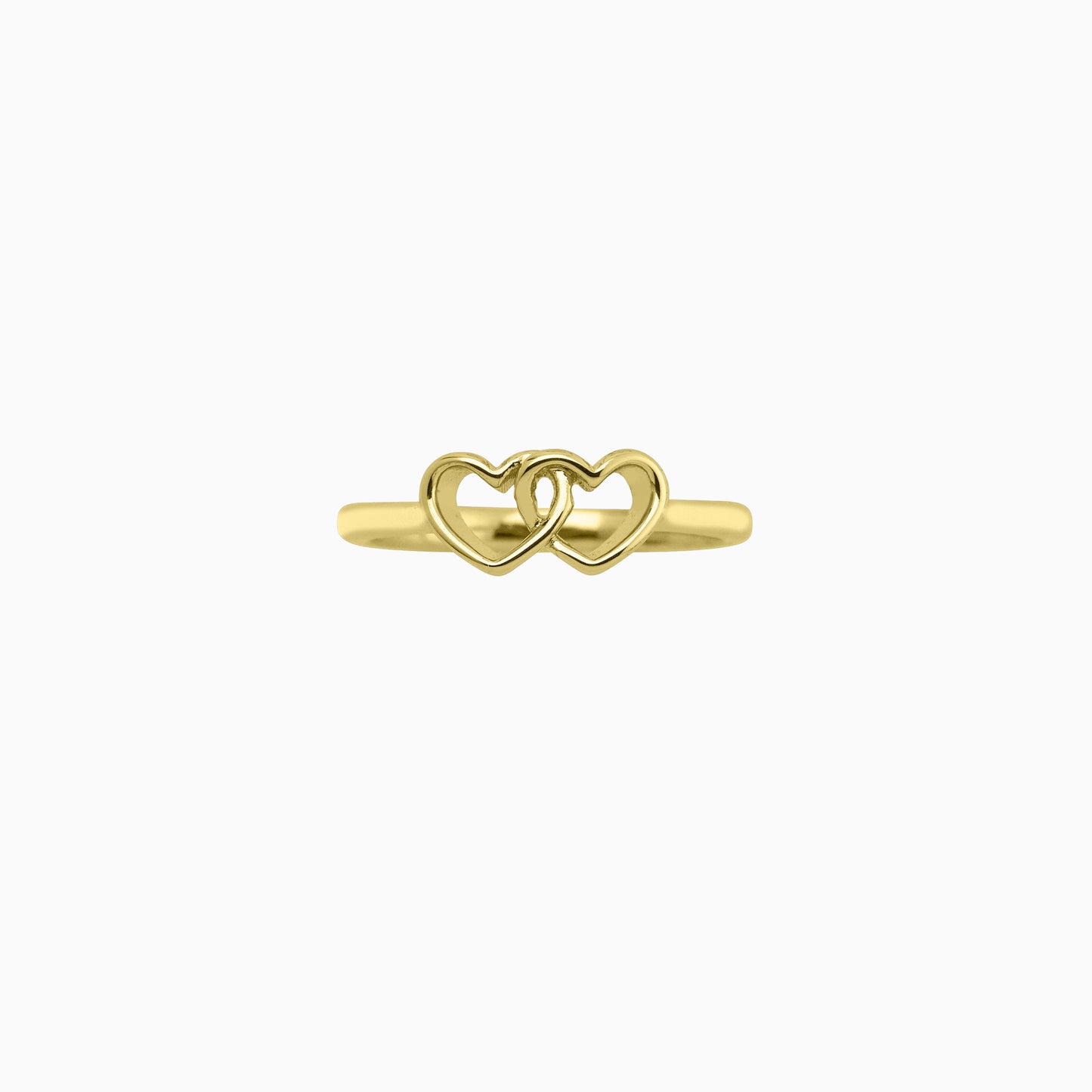 Two Hearts Together Ring