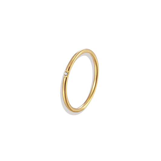 Dainty Diamonds Stacking Ring