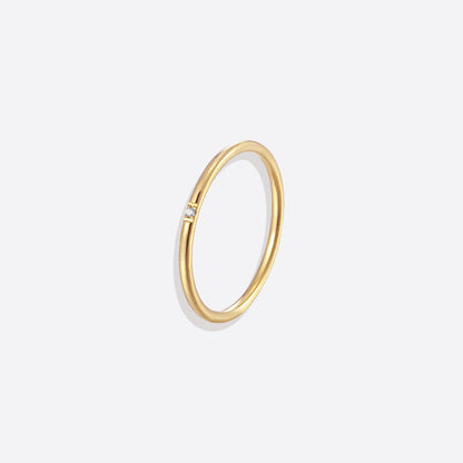 Dainty Diamonds Stacking Ring