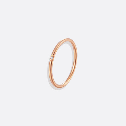 Dainty Diamonds Stacking Ring