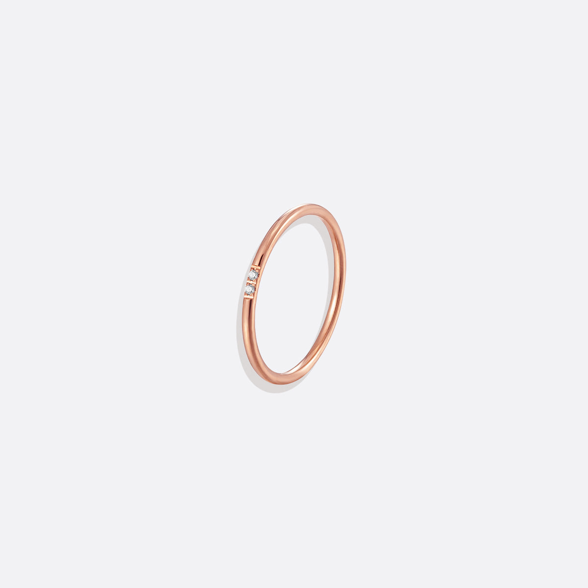 Dainty Diamonds Stacking Ring