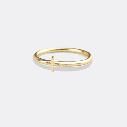 Dainty Stacking Symbol Ring