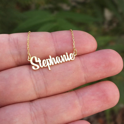 Aria Name Necklace