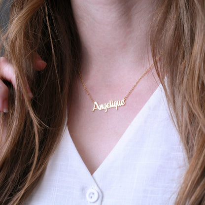 Aria Name Necklace