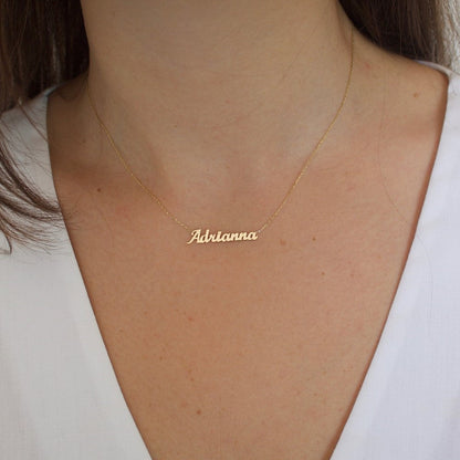 Aria Name Necklace