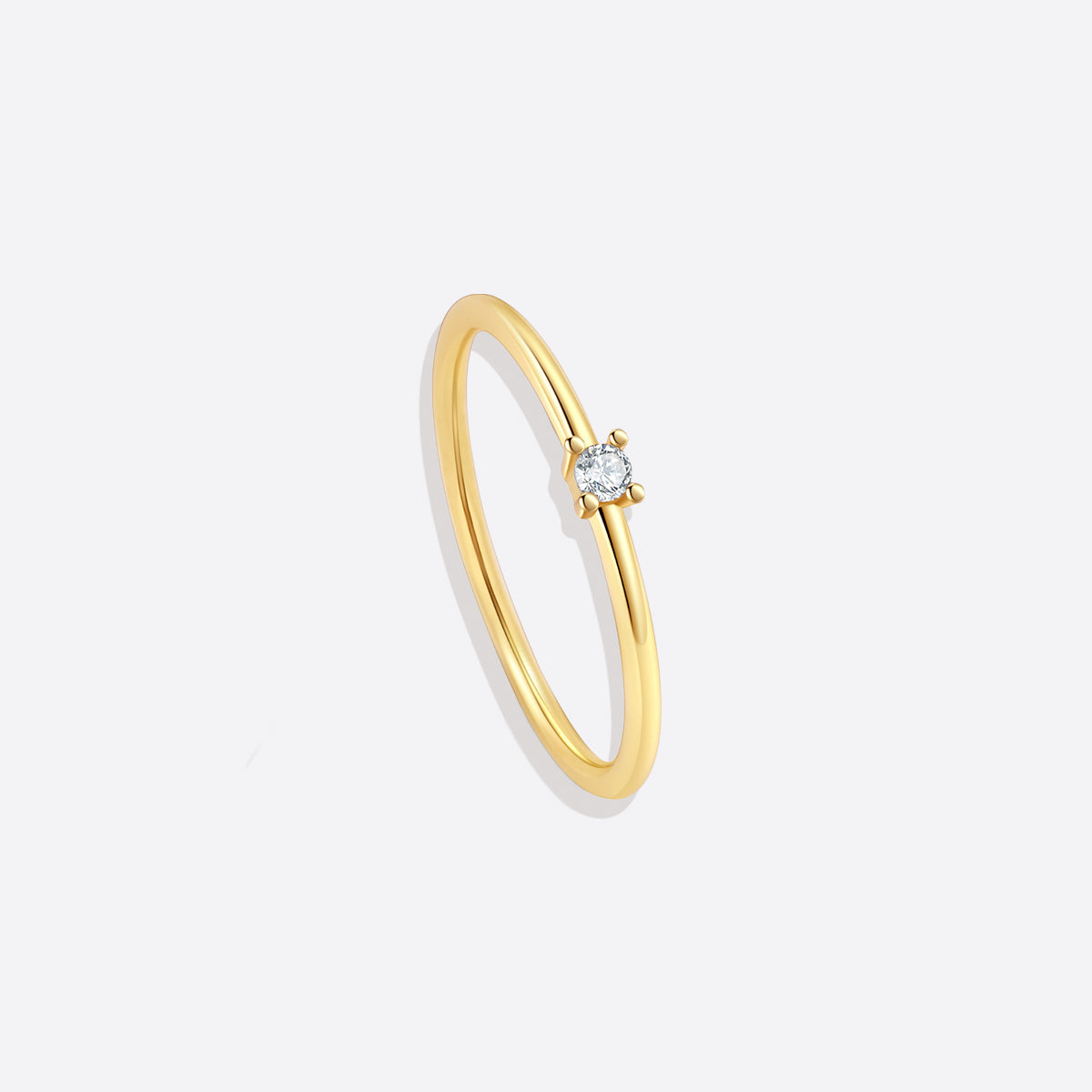 Super Dainty Birthstone Stacking Ring