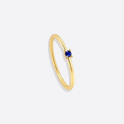 Super Dainty Birthstone Stacking Ring