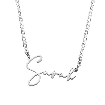 Monroe Name Necklace