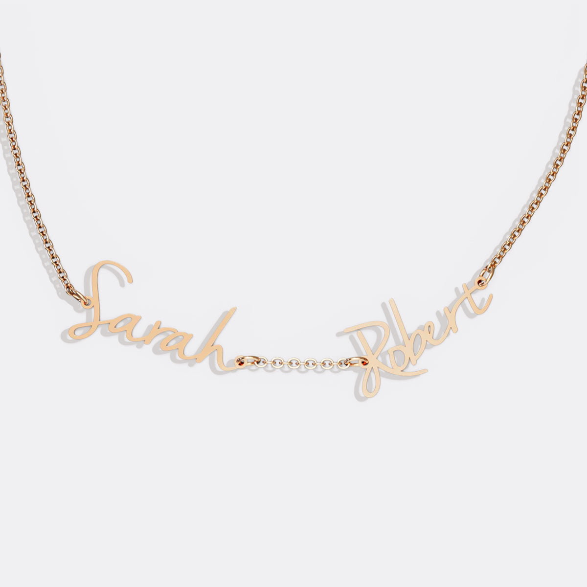 Fairy Double Name Necklace