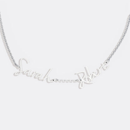 Fairy Double Name Necklace