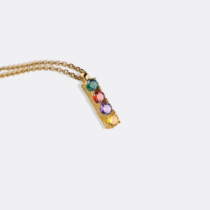 Family Birthstone Necklace